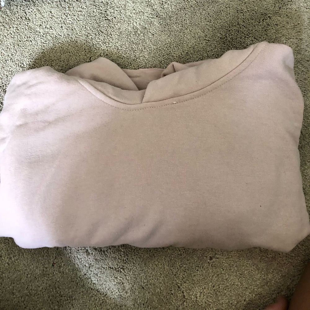 cropped brandy hoodie